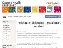 Tablet Screenshot of gamedog.dk